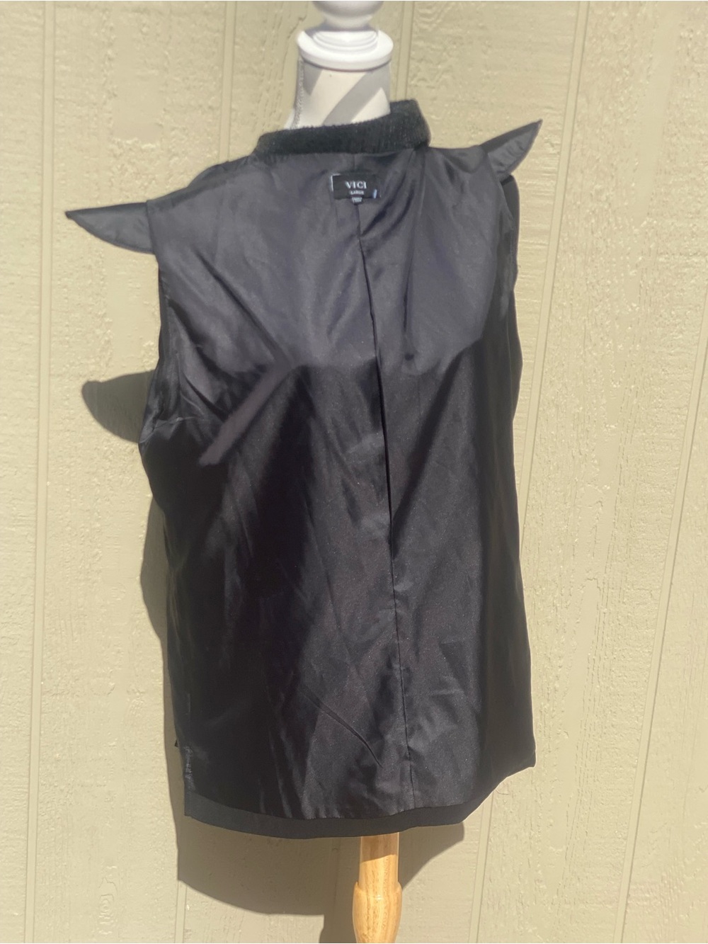 Vici Large Black Sequin Lapel Blazer - Picture 8 of 12